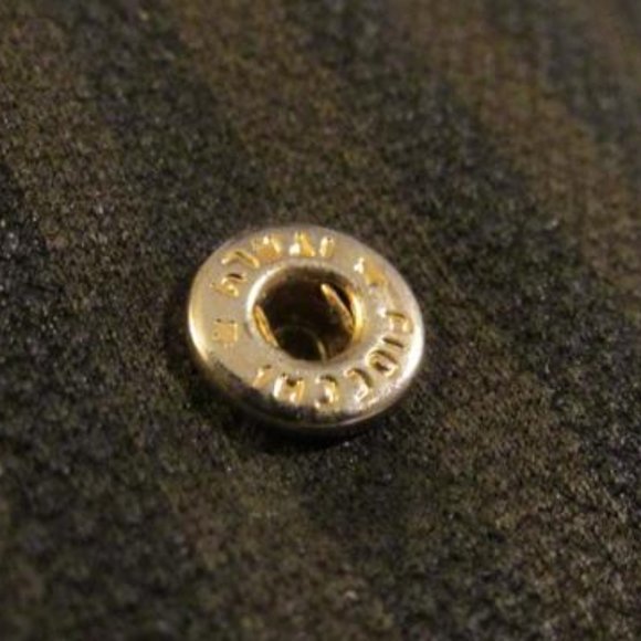 Fendi Brown Black Thin Striped Coated Canvas - Picture 9 of 10